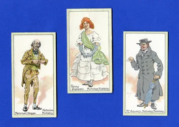 チャールズディケンズ作「ニコラスニクルビー」のキャラクター、1923年